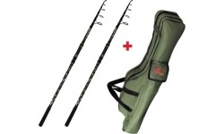 Carp Rods and Case Set Zfish Combo Kingstone 3.60m, 80-150g, 2pcs.