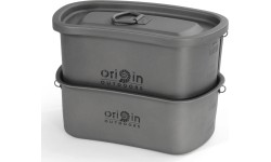 Indai Origin Outdoors: "Origin Outdoors" stovyklavimo puodų rinkinys "Titanium