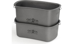Indai Origin Outdoors: "Origin Outdoors" stovyklavimo puodų rinkinys "Titanium