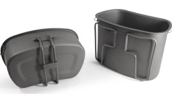 Indai Origin Outdoors: "Origin Outdoors" stovyklavimo puodų rinkinys "Titanium