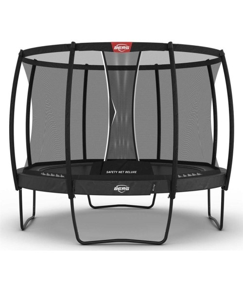 Pastatomi batutai BERG: BERG Elite Regular 330 Grey + apsauginis tinklas Deluxe