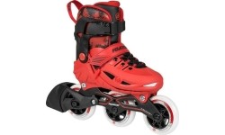 Fixed size rollers Powerslide: Powerslide Phuzion Universe riedučiai raudoni