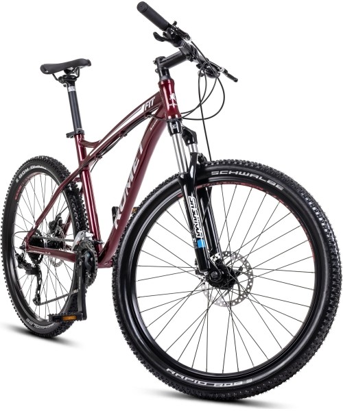 Dviračiai jaunimui ir suaugusiems Romet: Dviratis Romet Rambler FIT 26 2024 bordo-silver