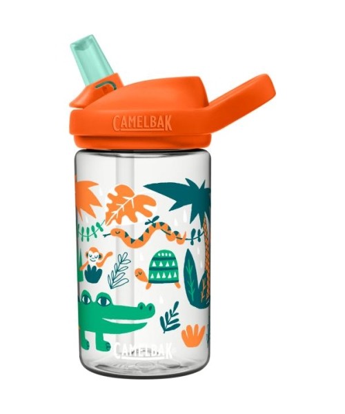 Gertuvės ir puodeliai CamelBak: "Eddy+ Kids" 0,4 l "Jungle Animals