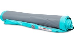 Pripučiamas gimnastikos kilimėlis inSPORTline Airstunt 400 x 100 x 10 cm, pilkas