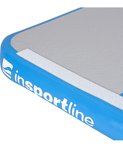 Pripučiamas gimnastikos kilimėlis inSPORTline Airstunt 400 x 100 x 10 cm, baltas