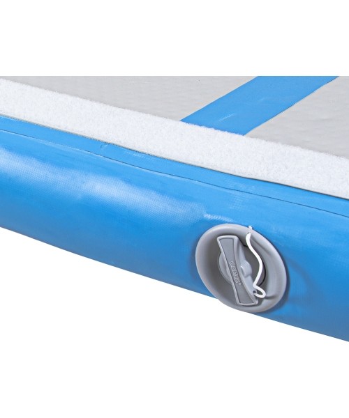 Pripučiamas gimnastikos kilimėlis inSPORTline Airstunt 400 x 100 x 10 cm, baltas