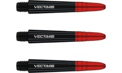 Velenai Winmau: Dart Shafts Winmau Vecta Short Blade Black