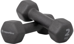 Aerobikos hanteliai inSPORTline: Neopreniniai hanteliai inSPORTline ON-X Renbell 2 x 2 kg