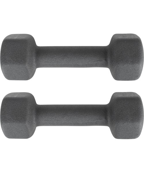 Aerobikos hanteliai inSPORTline: Neopreniniai hanteliai inSPORTline ON-X Renbell 2 x 2 kg
