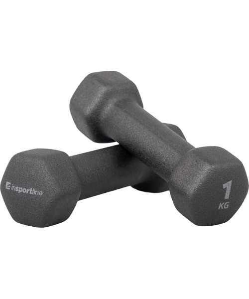 Aerobic Dumbbells inSPORTline: Neopreniniai hanteliai inSPORTline ON-X Renbell 2 x 1 kg