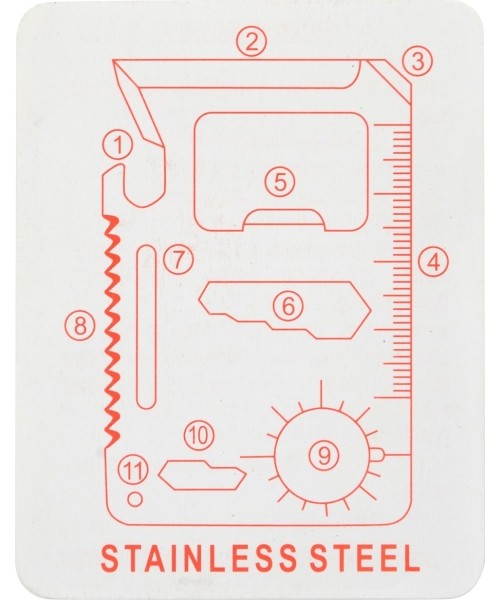 Multifunctional OUTDOOR survival tool