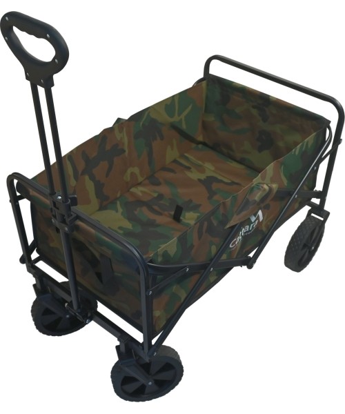 Sulankstomas turistinis vežimėlis TROGIR ARMY