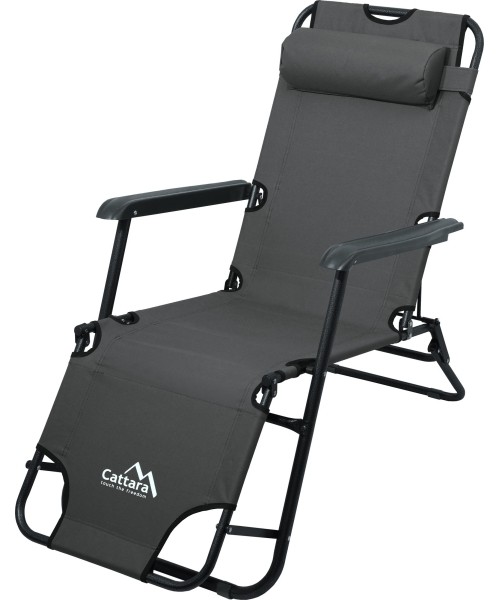 Gultai Cattara: Šezlongas / krėslas COMFORT antracito spalvos