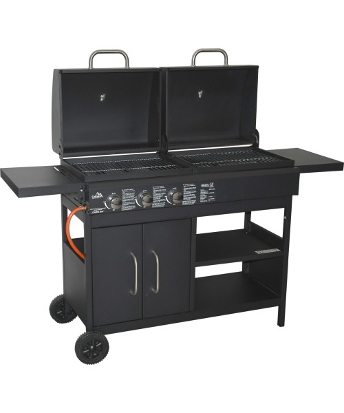 Gas Grills Cattara: COUPLE 2in1 gas/charcoal grill
