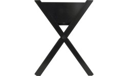 Foldable charcoal grill PIRAN 28x43cm