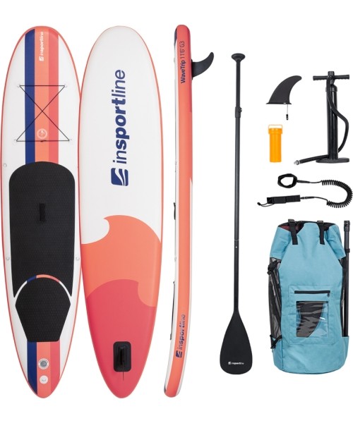 SUP Jobe inSPORTline: Irklentė su priedais inSPORTline WaveTrip 11'6" G3