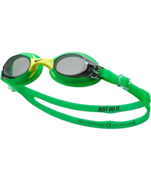 Nardymo akiniai ir kaukės : Nike Plaukimo Akiniai Vaikams Nk Y Kids Lil Swoosh Goggle Green NESSD138 388