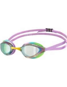 Plaukimo akiniai Python Mirror, žalia-violetinė-žalia
