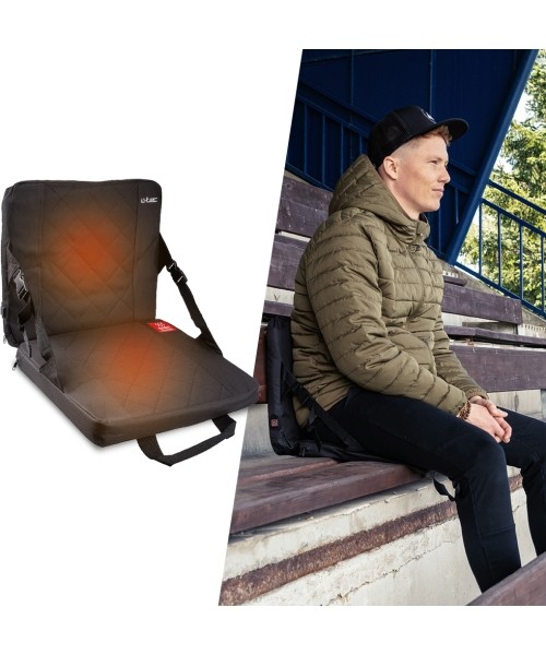 Šildomi priedai W-TEC: Nešiojama šildoma sėdynės pagalvėlė W-TEC Alytus