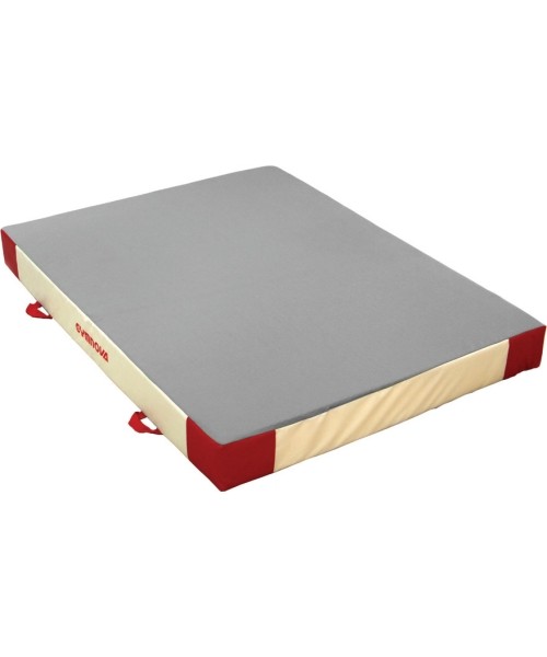 Čiužiniai sportui : PAPILDOMAS SAUGUS KILMELIS - VIENODIENIO PLOTO - PVC IR DŽERŽELINIS DANGTAS - 200 x 150 x 20 cm