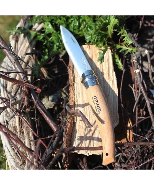 Opinel 8 gardening knife in blister pack