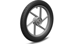 Wheel 6-spoke grey 2.75x17 left
