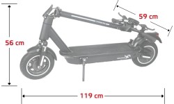Electric Scooters W-TEC: E-skuteris W-TEC Lambreto Max III 700 W 10"