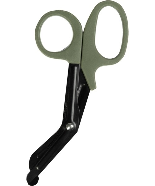 Stovyklavimo aksesuarai MIL-TEC: BANDAGE SCISSORS OD HANDLE 18,5CM