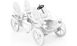 Trampoline Accessories BERG: Gran Tour - Steering Wheel and Steering Tube