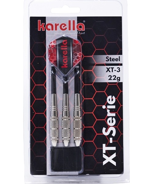 Darts : Karella XT-3 steel tip darts 22 grams