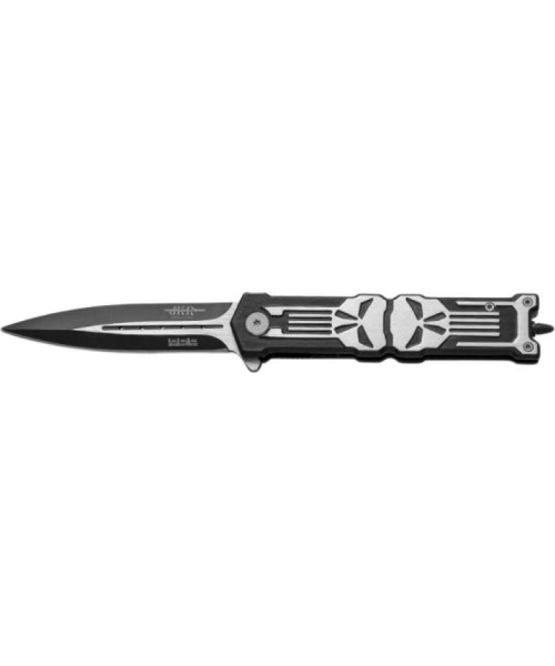 Hunting and Survival Knives : Joker JKR589 skull motif folding knife