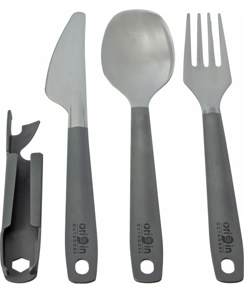 Origin Outdoors Vokietijos armijos stalo įrankiai „Titanium“