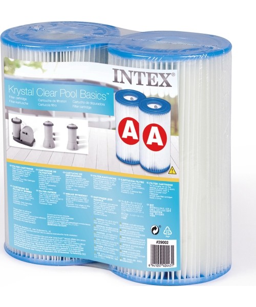 Vandens atrakcionai Intex: A tipo filtras - skirtas "intex" baseino siurbliui 29000 - 2 vnt.