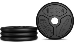 Cast Iron Weights Set Marbo, 30kg / 2x10kg + 2x5kg