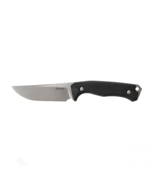 Hunting and Survival Knives : Ruike F186-MB juodos ir sidabrinės spalvos peilis fiksuotais ašmenimis