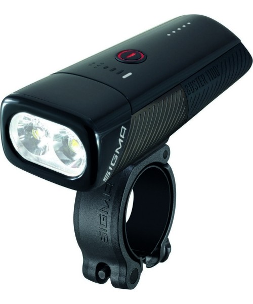 Gloves & Helmets & Accessories : Priekinė lempa Sigma Buster 1100 USB