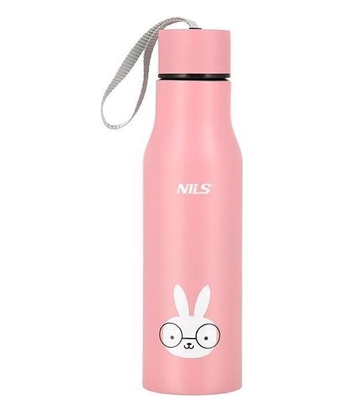 Gertuvės ir puodeliai Nils Camp: Termo puodelis Nils Camp NCB12 Bunny