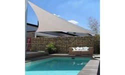 Skėčiai ModernHOME: Stogelis nuo saulės, atsparus vandeniui, 3x3x3 m ModernHome - pilkas