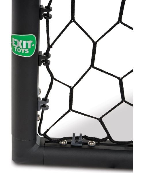 EXIT Scala aliuminiai futbolo vartai 300x200 cm, juodi