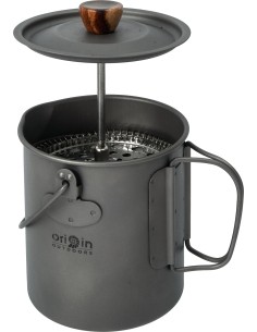 Origin Outdoors kavinukas French Press 3 in 1 „Titanium“