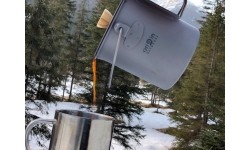Origin Outdoors kavinukas French Press 3 in 1 „Titanium“