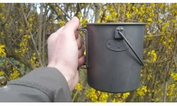 Origin Outdoors kavinukas French Press 3 in 1 „Titanium“