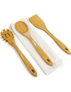 Origin Outdoors virtuvės įrankių rinkinys „Bamboo"