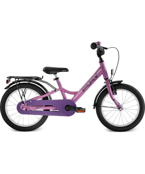 Children's and Junior Bikes PUKY: Dviratis PUKY Youke 16 Alu perky purple