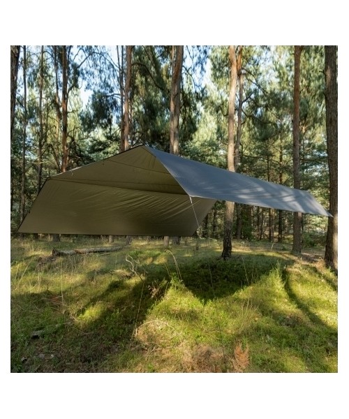 "TigerWood" termo brezentas 4,5 m x 4,5 m, juodas