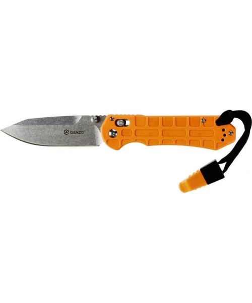 Medžiokliniai ir išgyvenimo peiliai Ganzo / Firebird: Ganzo G7452P-OR-WS sulankstomas peilis