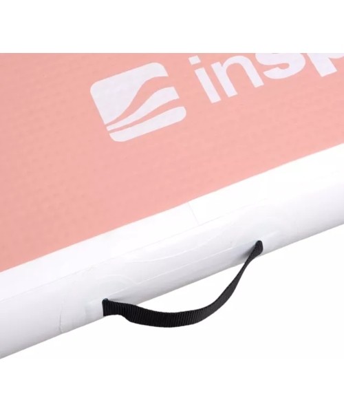 Inflatable Exercise Mat inSPORTline Airstunt 500 x 100 x 10 cm Coral Pink w/ Electric Pump