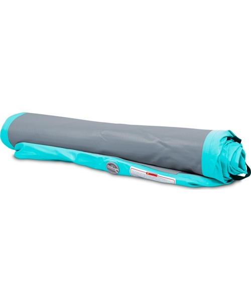 Inflatable Exercise Mat inSPORTline Airstunt 500 x 100 x 10 cm Gray w/ Electric Pump