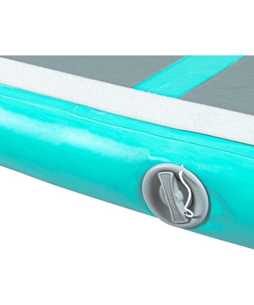 Inflatable Exercise Mat inSPORTline Airstunt 500 x 100 x 10 cm Gray w/ Electric Pump